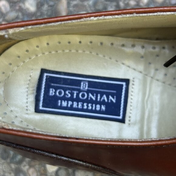 Bostonian Impression Brandy Grant Brown Cap Toe Oxford Dress Shoes Size 10.5 D main image 9